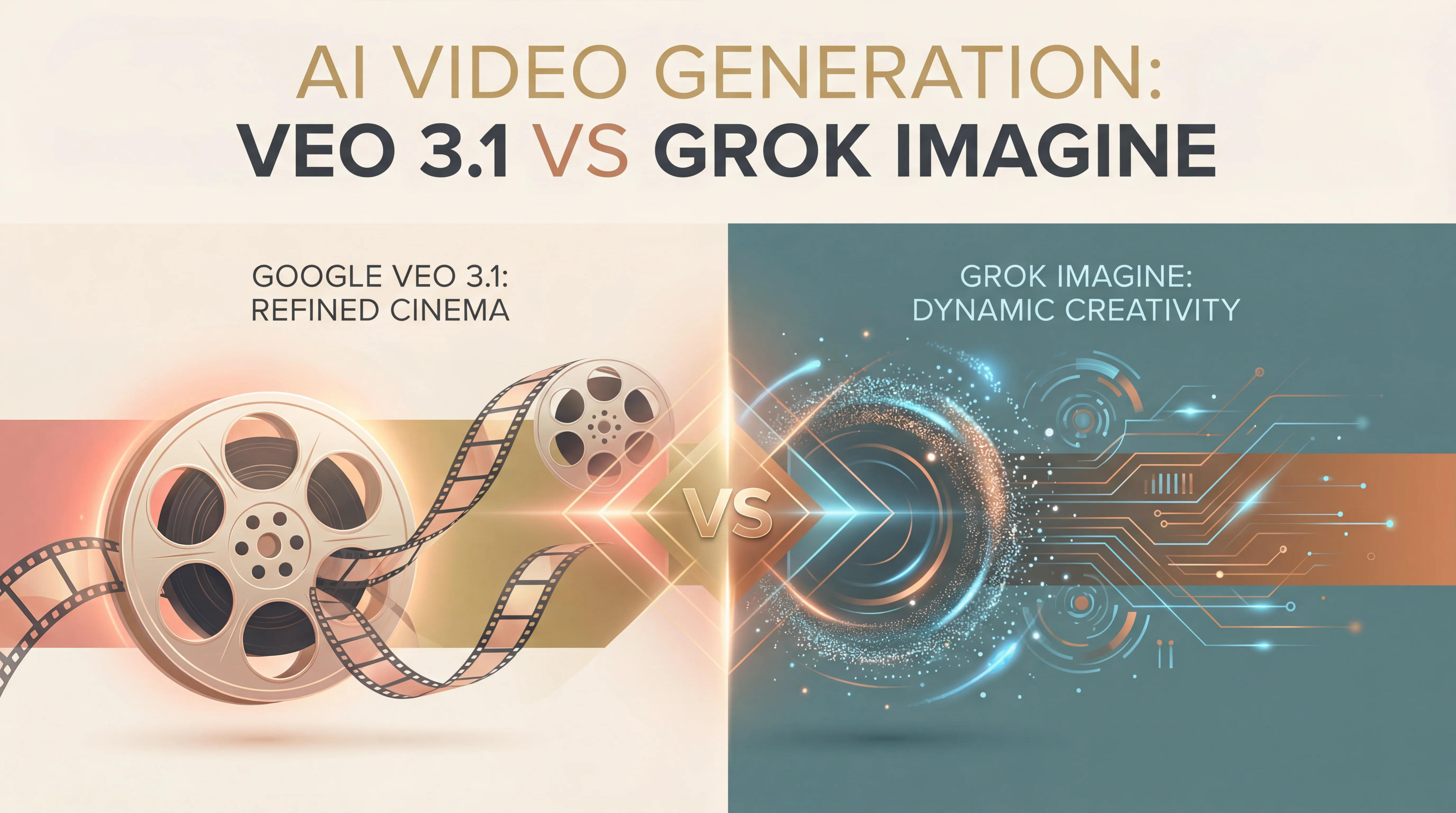 VEO 3.1 vs Grok Imagine — 2026 AI video generation showdown benchmark comparison