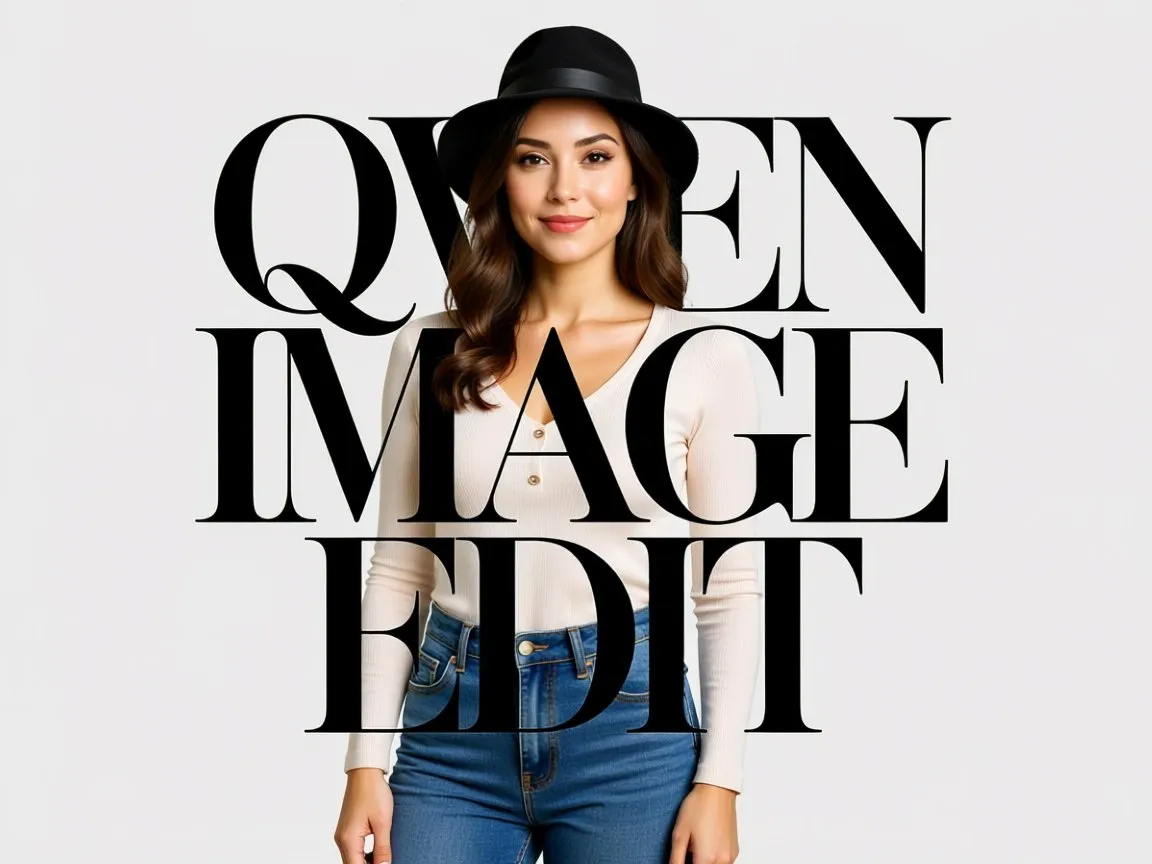 Complex object replacement in a photo using a text prompt in Qwen Image Edit.