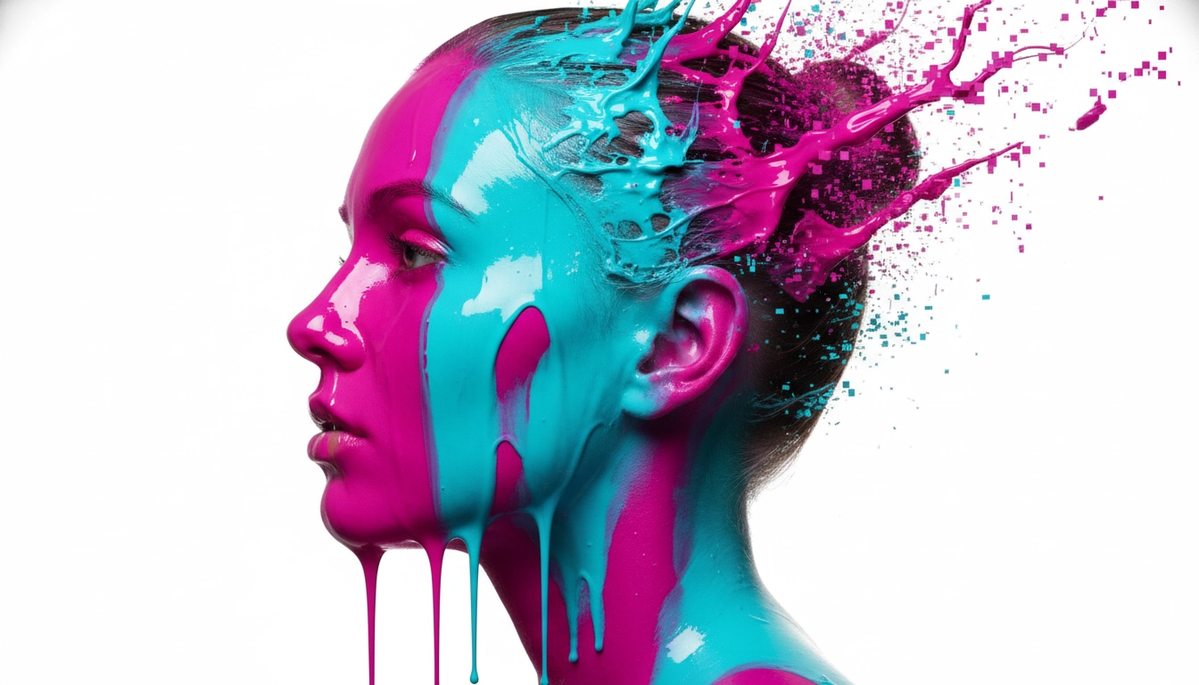 Social ad showcase of AI image generation feature 1